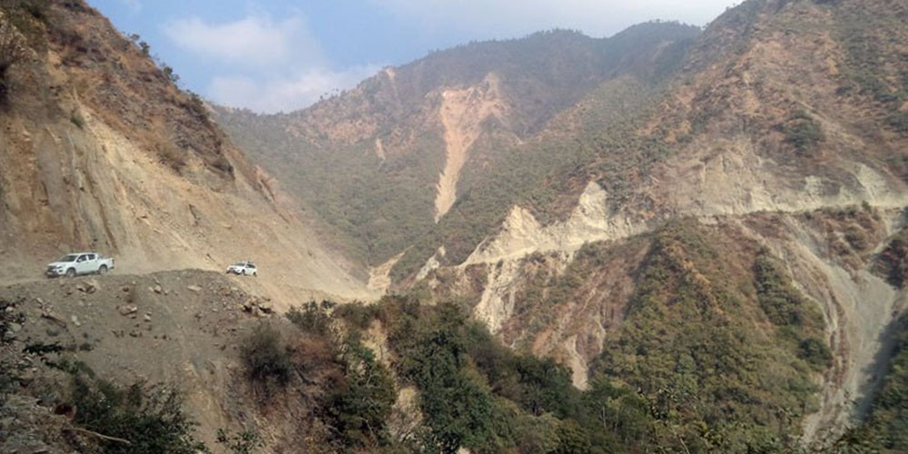 पुस १६ गतेदेखि मातातीर्थ र फाखेल–फर्पिङ सडक २ महिना बन्द हुने